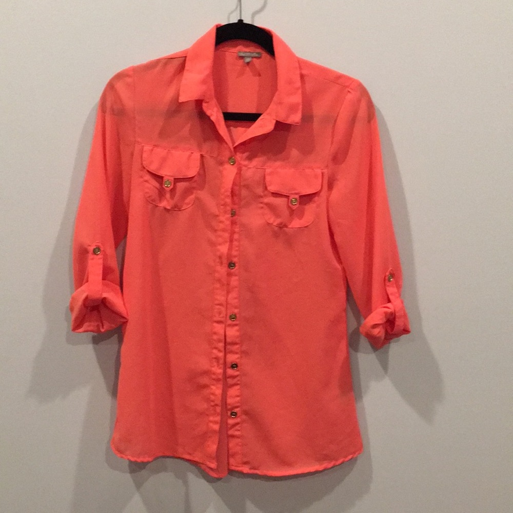 Pink Charlotte Russe blouse